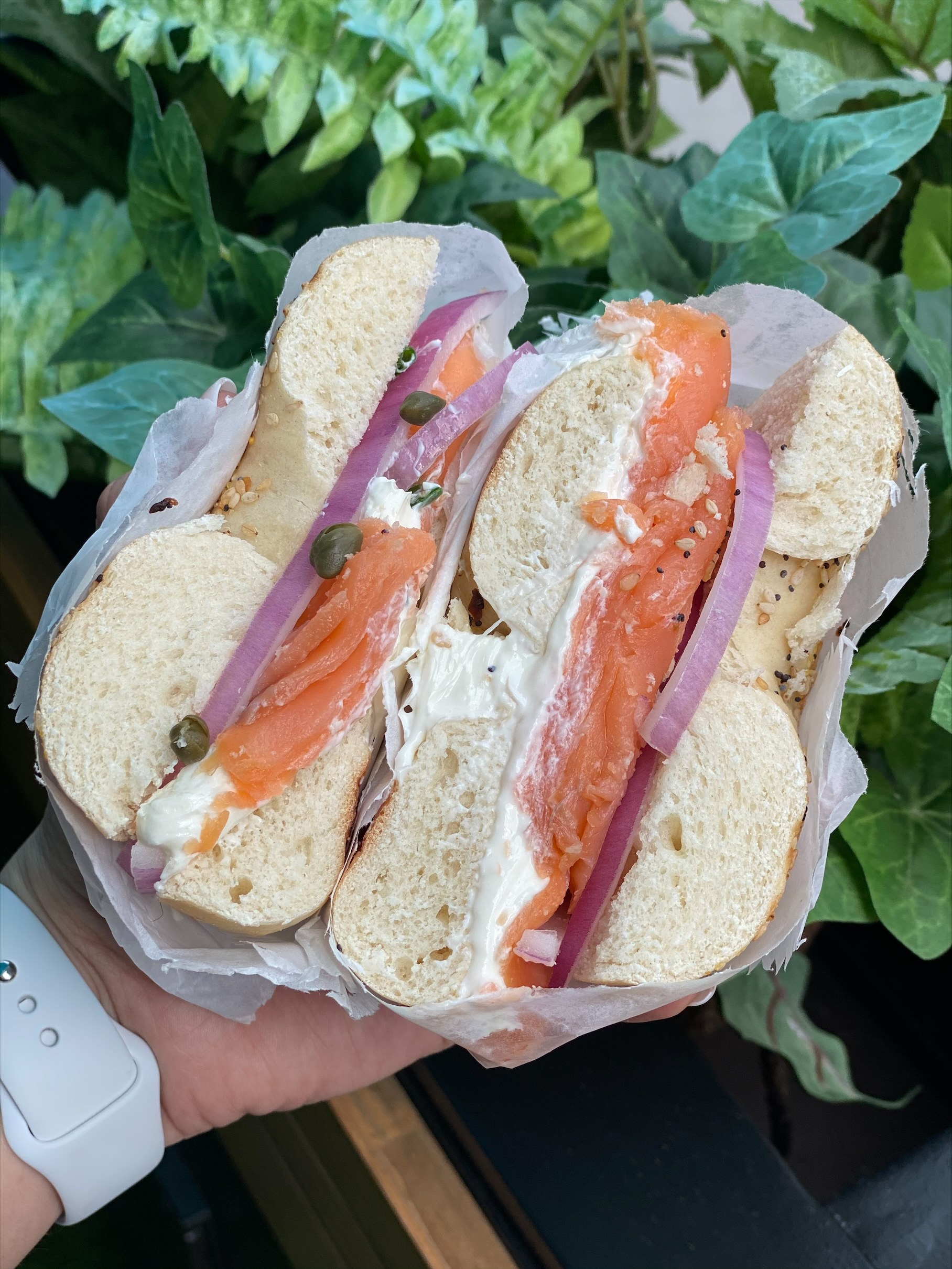 Order LOX Bagel  food online from Klein's Bakery And Cafe store, Chicago on bringmethat.com