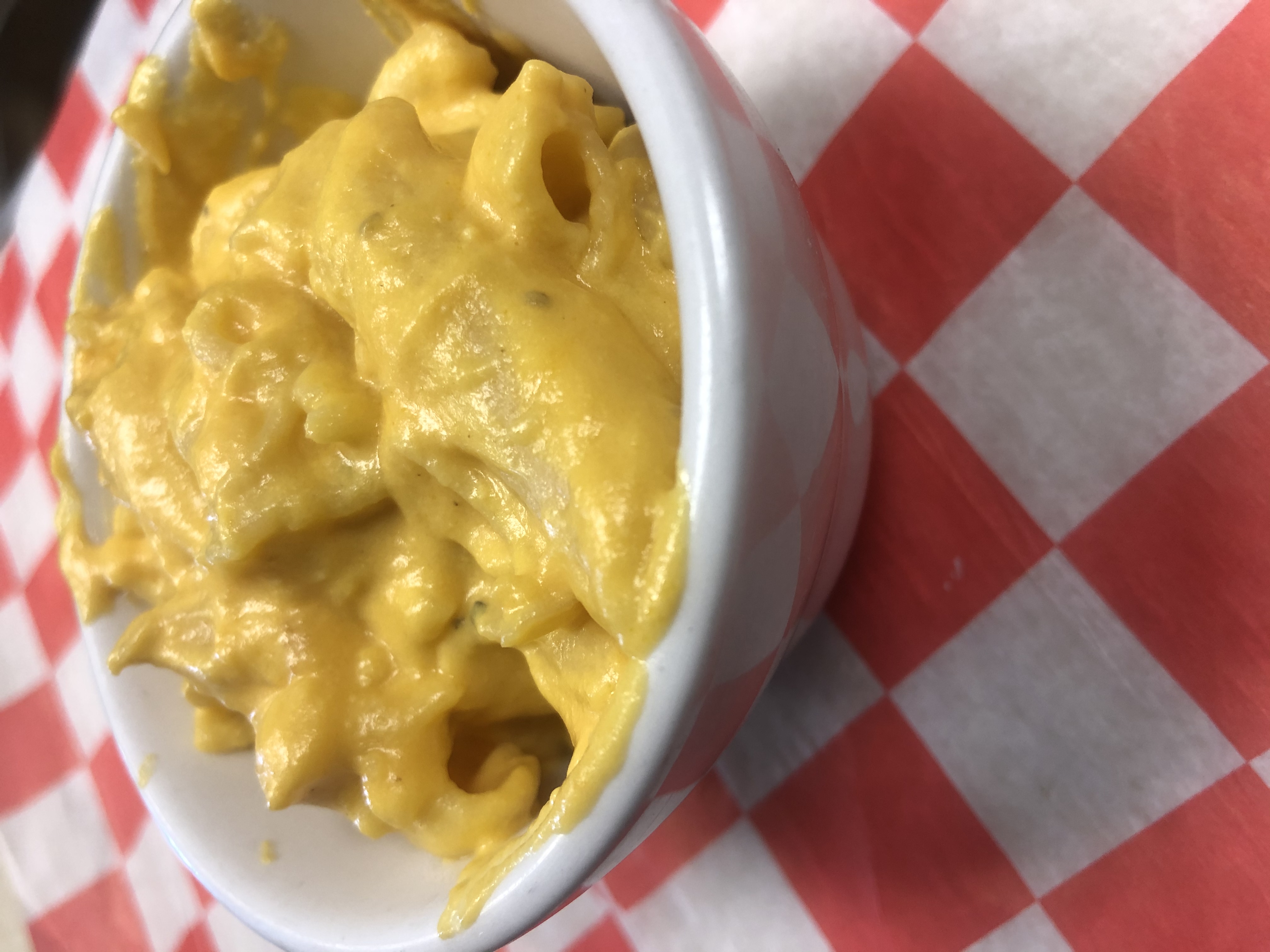 Order Macaroni and Cheese food online from Dog Daze Gourmet Hot Dogs store, Canton on bringmethat.com