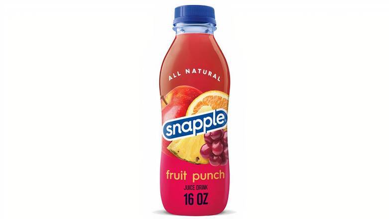 Order Snapple Fruit Punch, 16 oz food online from Mac On 4th store, Alton on bringmethat.com