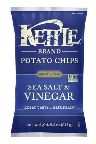 Order Kettle Sea Salt and Vinegar Potato Chips food online from Friends Liquor store, San Francisco on bringmethat.com