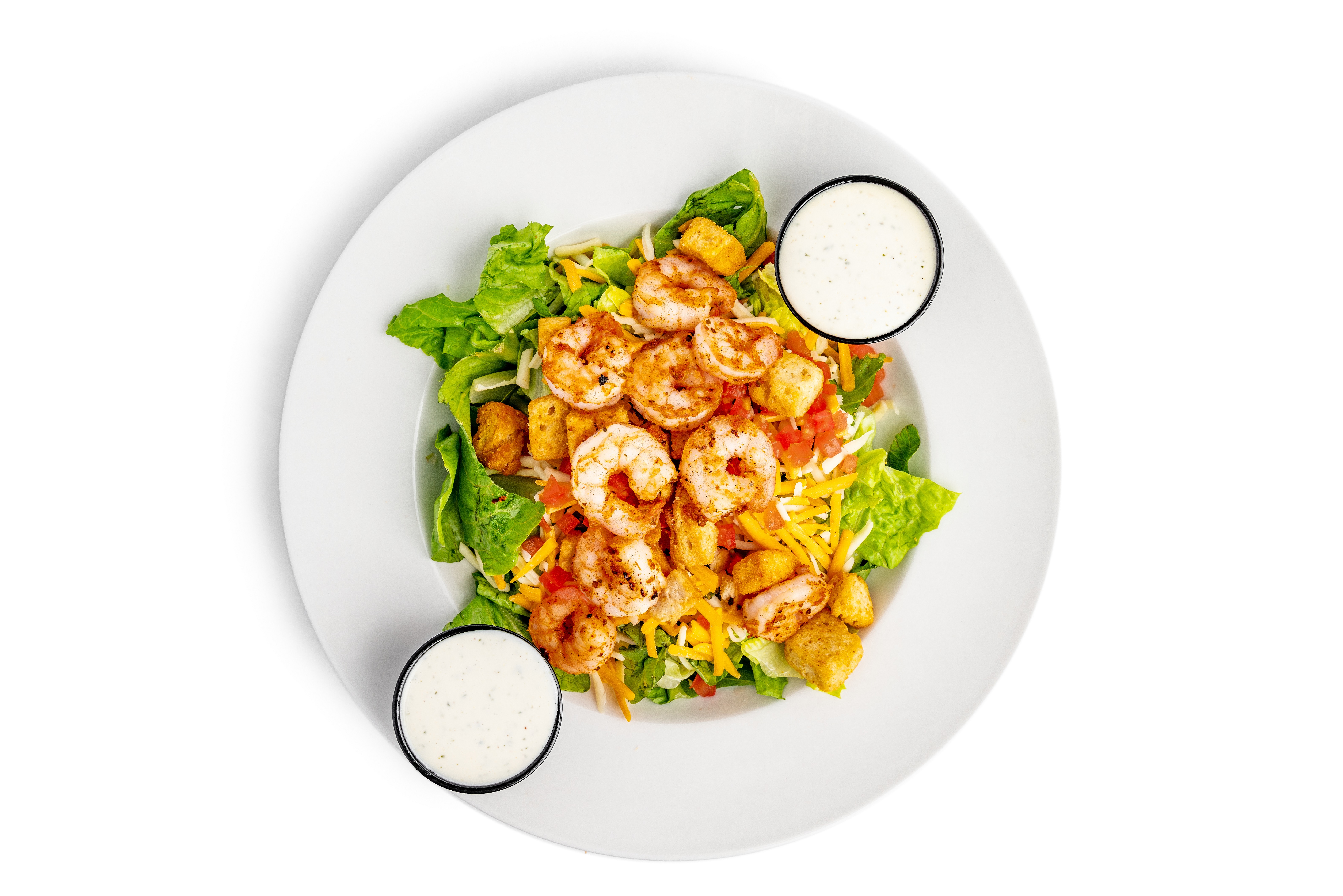 Order Grilled Shrimp Salad food online from Jeffersons - Brentwood store, Brentwood on bringmethat.com