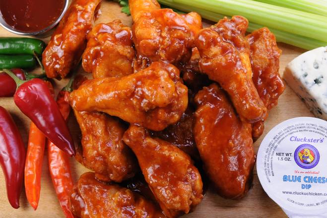 Order Buffalo Wings food online from Cluck-U-Chicken store, Red Bank on bringmethat.com