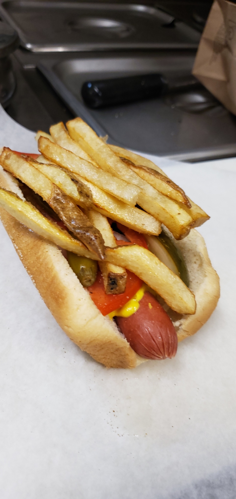 Order Hot Dog food online from Dougs Dogs store, Oak Forest on bringmethat.com