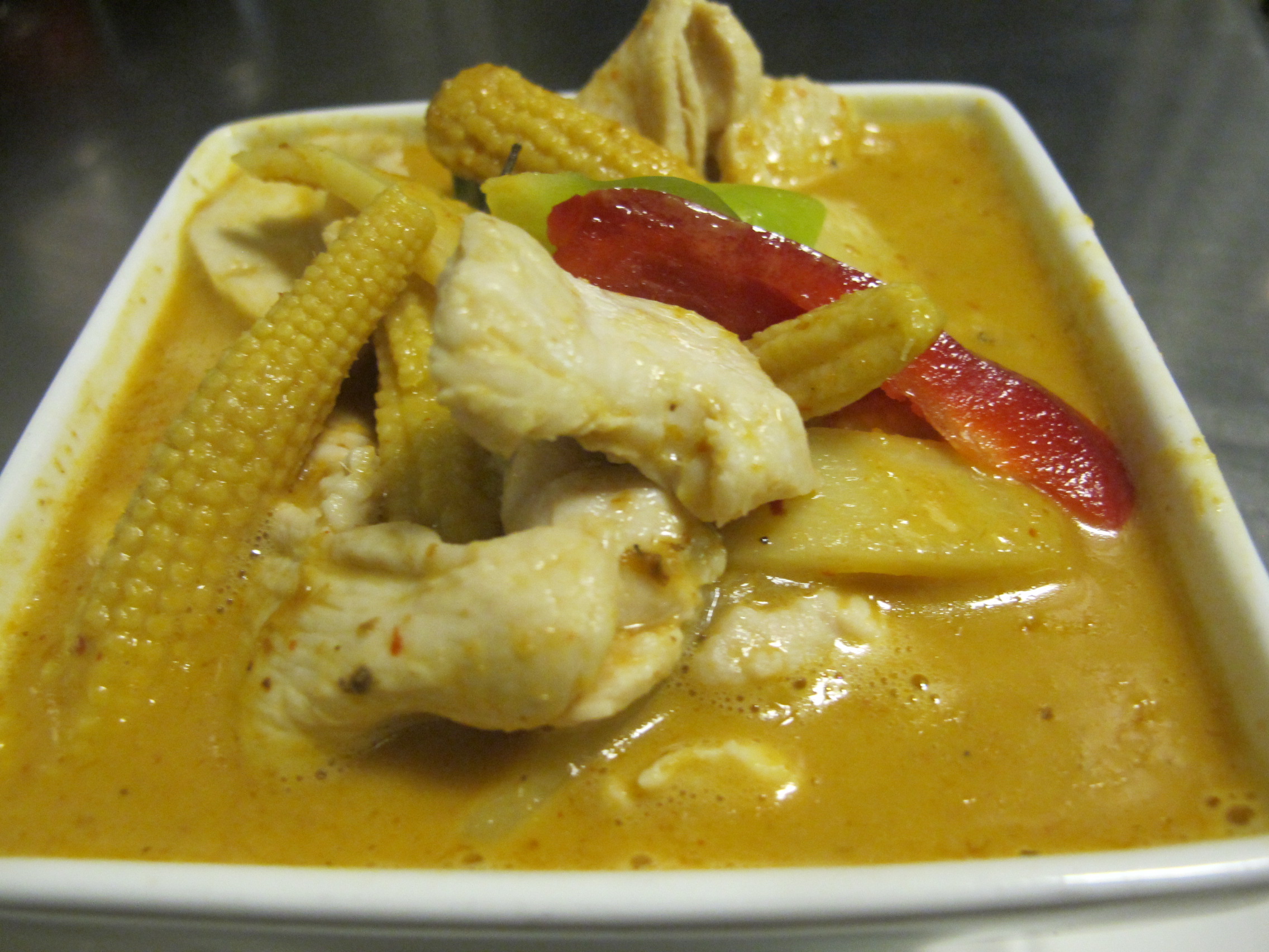 Order 59. Red Curry** food online from Thailand Restaurant store, Modesto on bringmethat.com