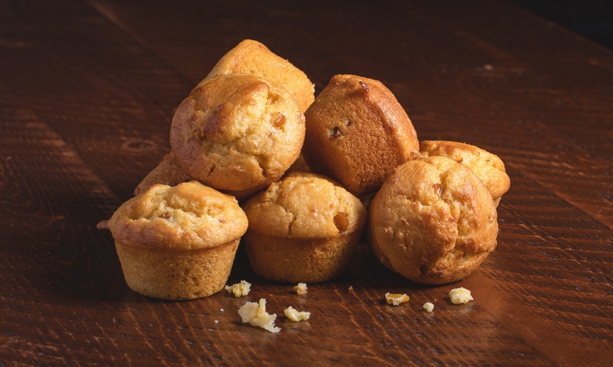 Order Cornbread Muffin food online from Buckhorn Grill store, Vacaville on bringmethat.com