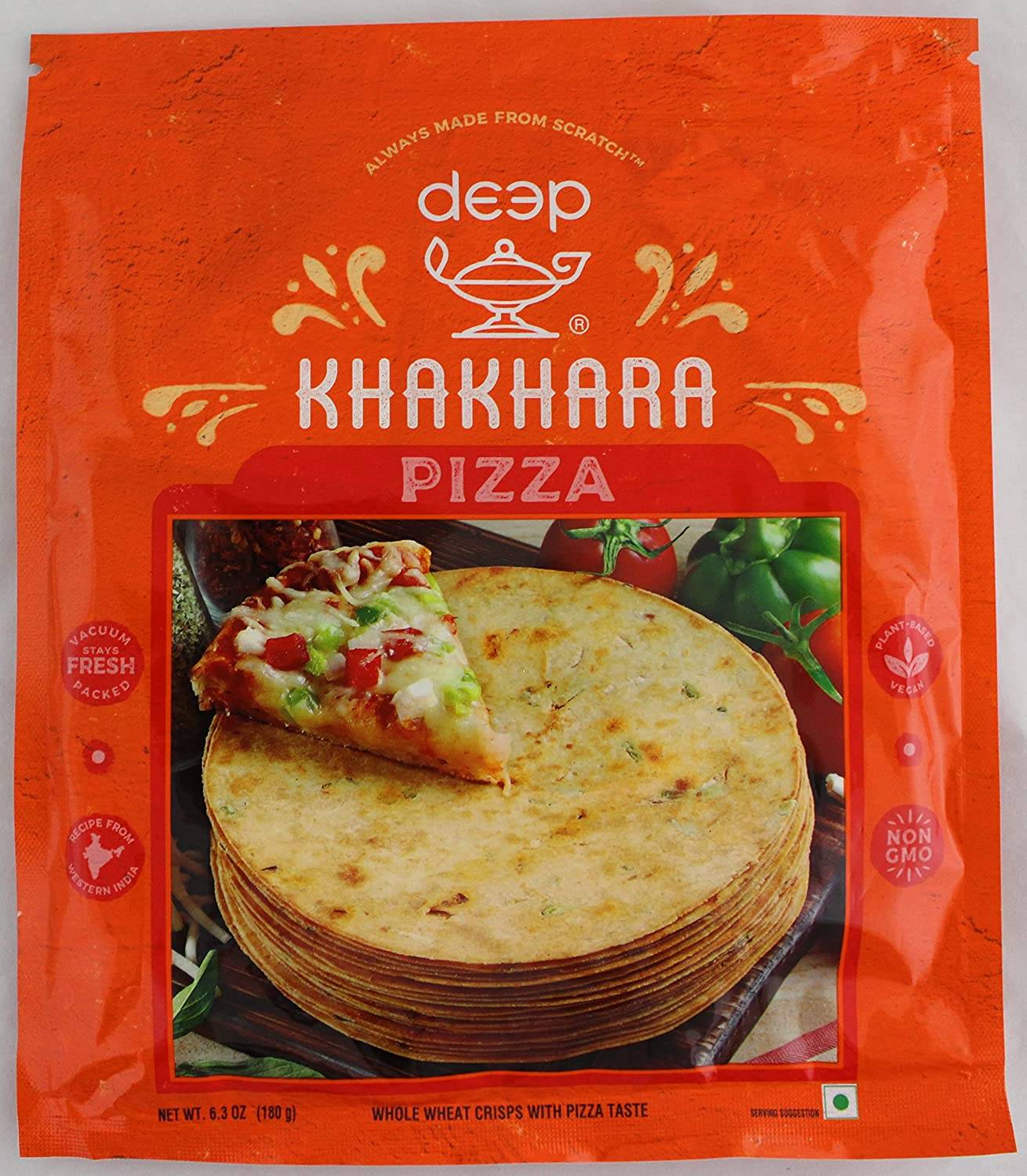 Order Deep Pizza Khakhra food online from New Rotikaa Foods store, Iselin on bringmethat.com