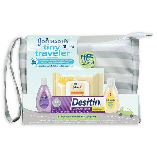 Order Johnson's® Tiny Traveler® Baby Gift Set food online from Bed Bath & Beyond store, Sandy on bringmethat.com