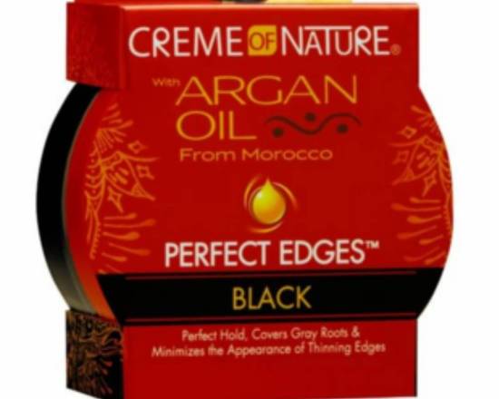Order Creme of Nature with Argan Oil Perfect Edges BLACK  food online from iDa Beauty Supply Store store, Middletown on bringmethat.com