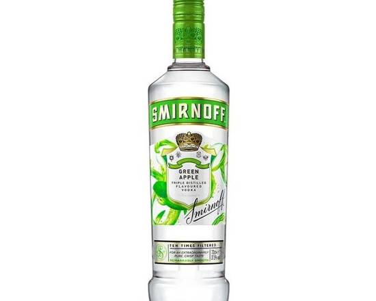 Order Smirnoff green apple 1L food online from House Of Wine store, New Rochelle on bringmethat.com