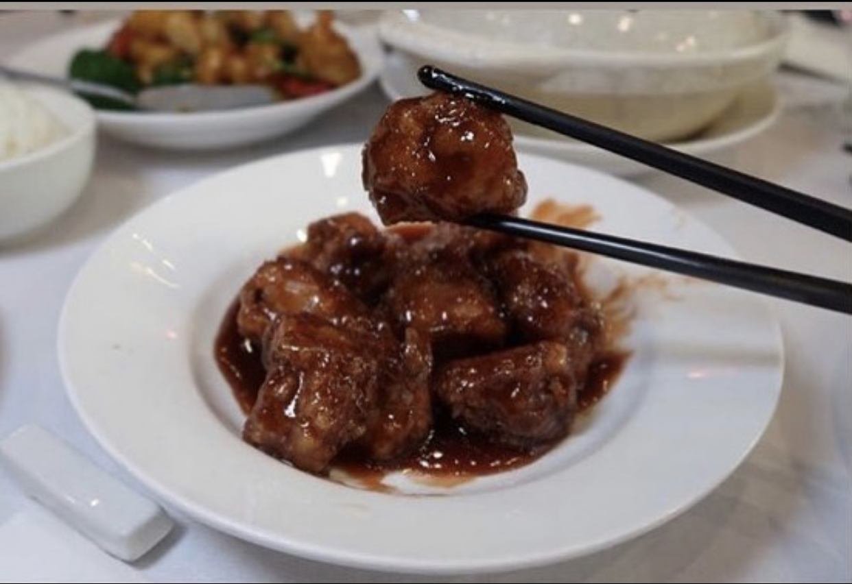 Order Sweet and Sour Ribs food online from Tri Dim Shanghai store, New York on bringmethat.com