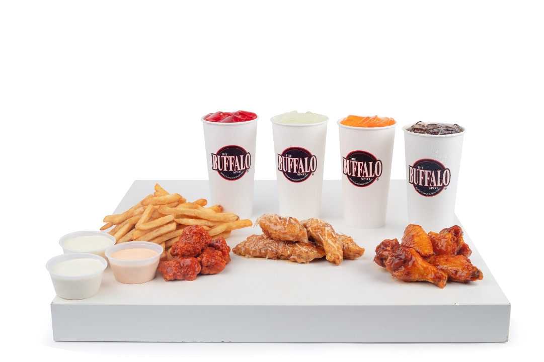 Order FP Traditional Wings (25) food online from The Buffalo Spot store, Goodyear on bringmethat.com