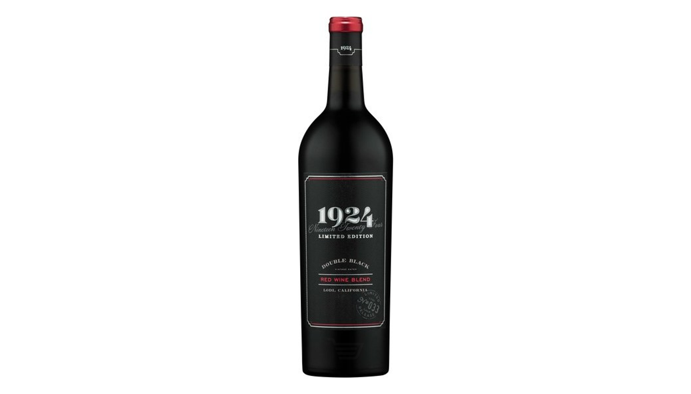 Order Gnarly Head 1924 Double Black Lodi Limited Edition Red Wine Blend 750mL food online from Village Commons Liquor store, Camarillo on bringmethat.com