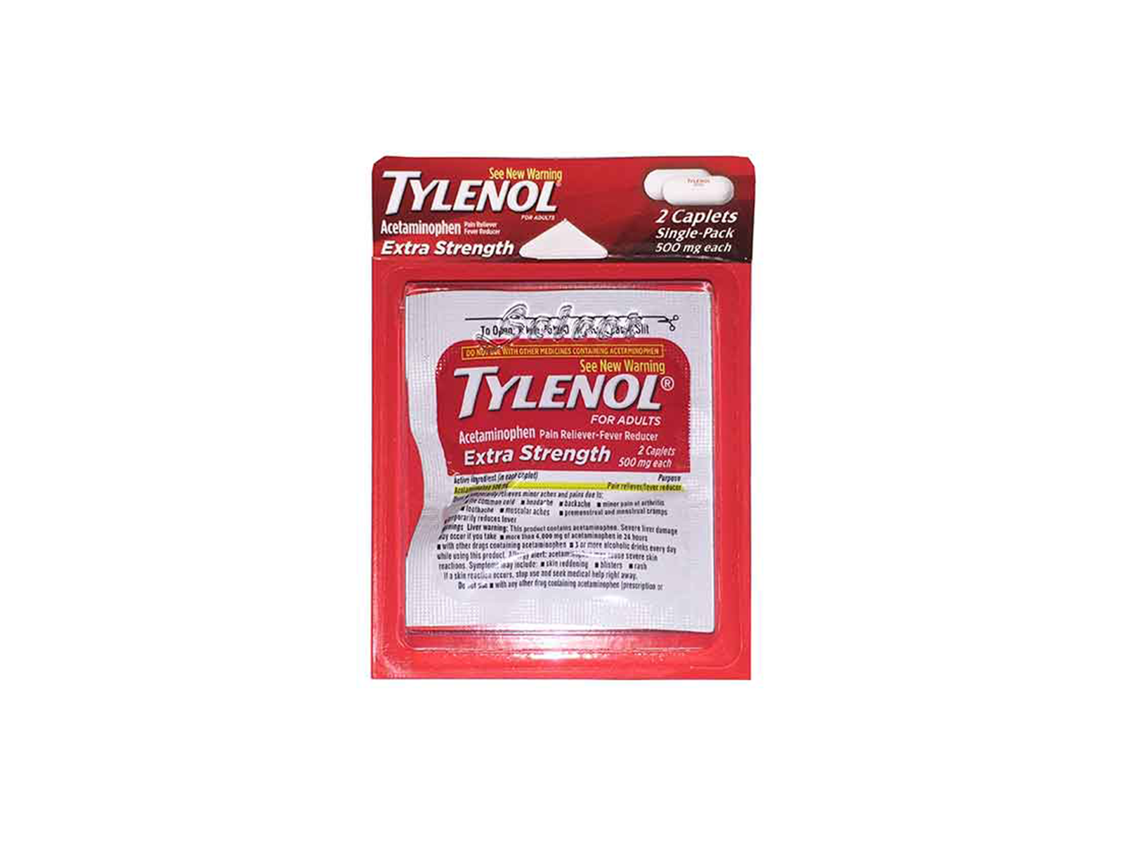Order Tylenol Extra 2pk food online from Terrible store, Henderson on bringmethat.com
