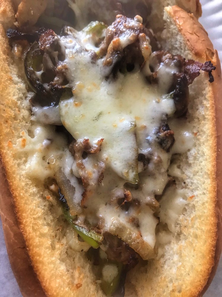 Order Philly Steak Sandwich food online from Ameci Pizza & Pasta store, Los Angeles on bringmethat.com