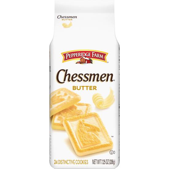 Order Pepperidge Farm Chessman Butter Cookies, 7.25 OZ food online from Cvs store, WEST COVINA on bringmethat.com