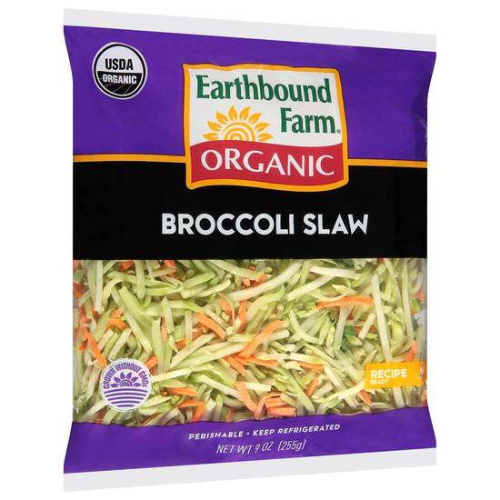 Order Earthbound Farm · Organic Broccoli Slaw (9 oz) food online from Jewel-Osco store, Glenview on bringmethat.com
