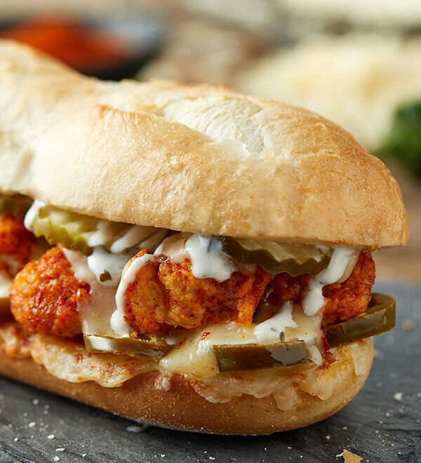 Order Hot Chicken Sub food online from Donatos Pizza store, Lexington on bringmethat.com