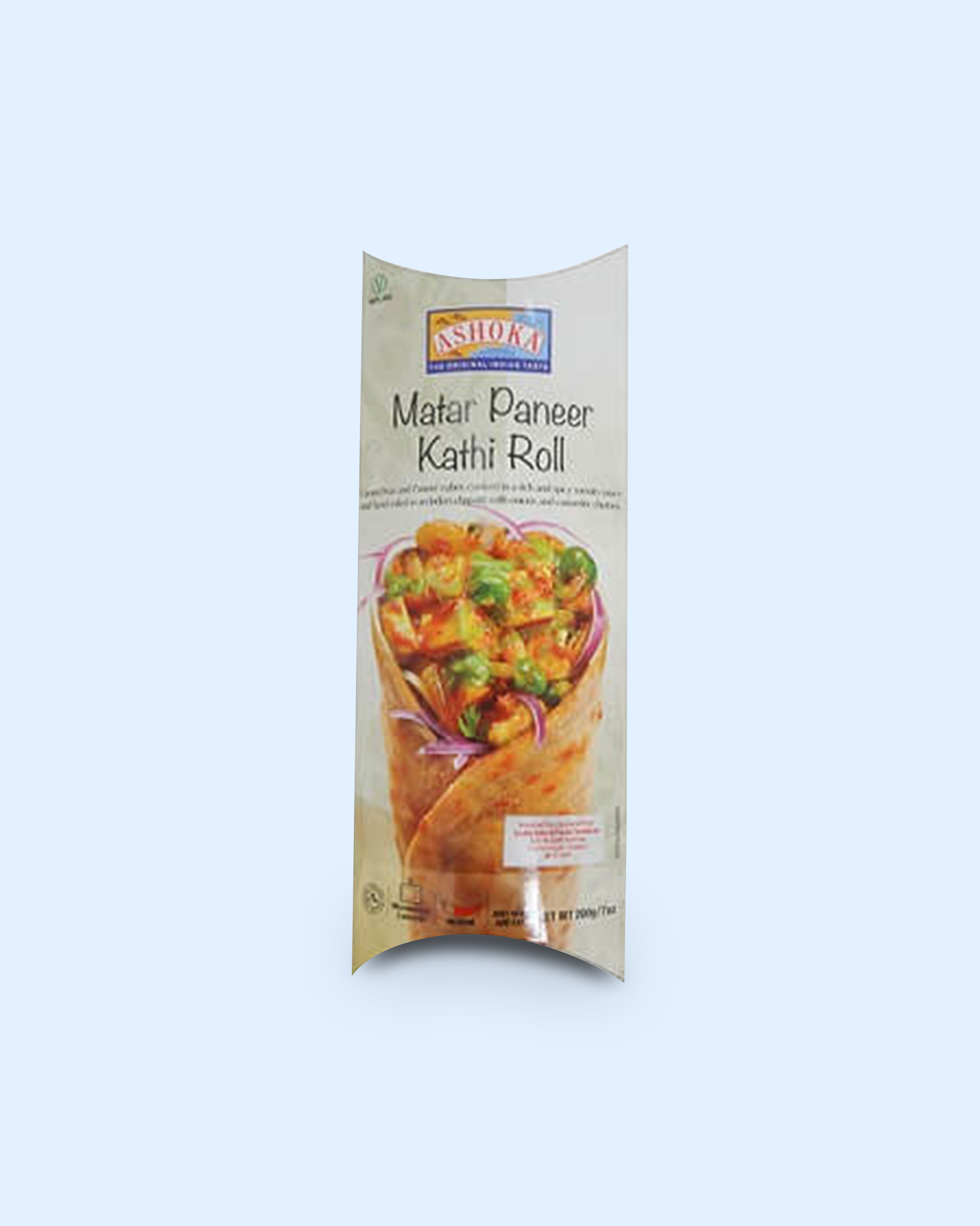 Order Mattar Paneer Kathi Roll food online from India Delivered store, San Francisco on bringmethat.com