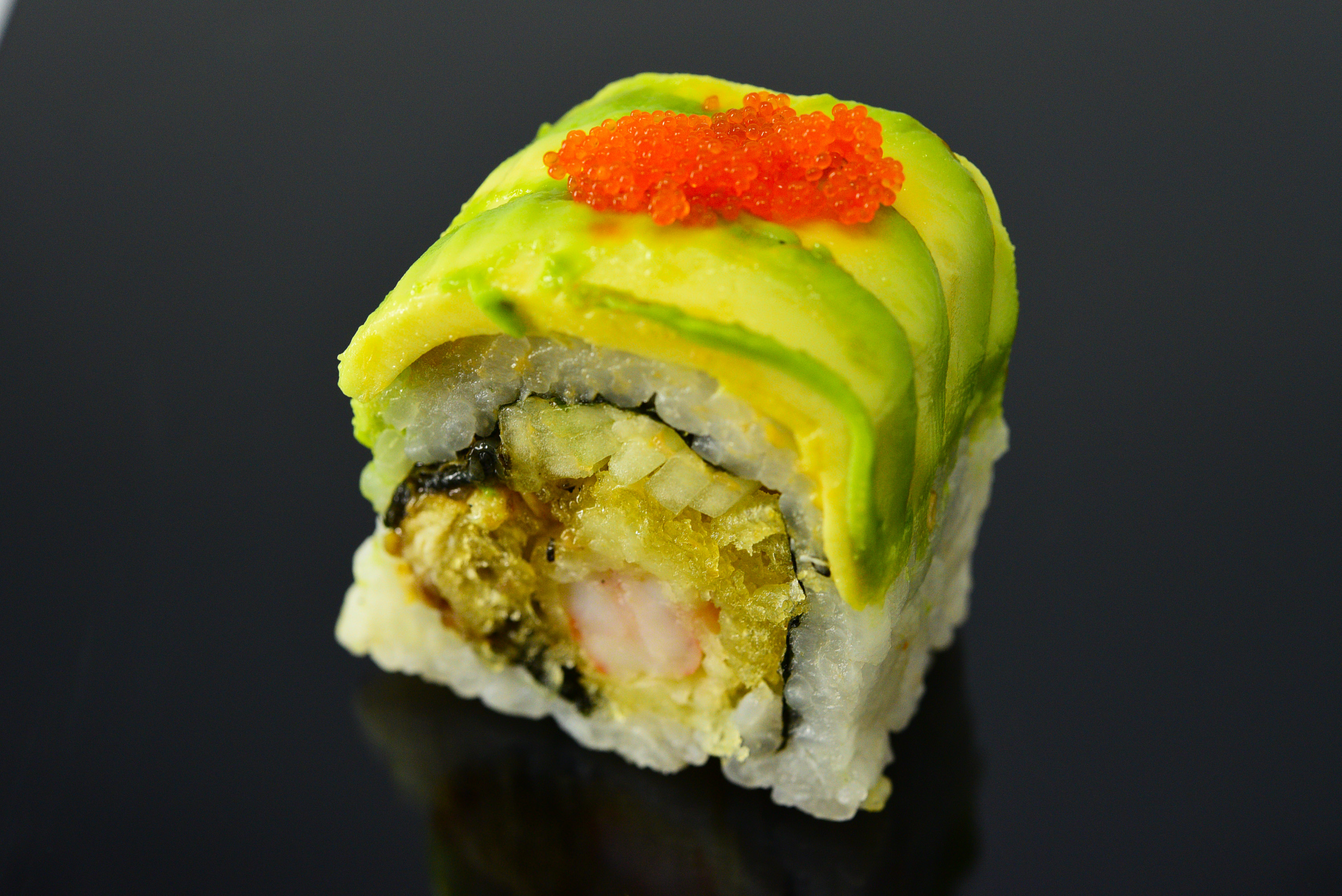 Order Dragon Roll food online from Sushi Express store, Madison on bringmethat.com