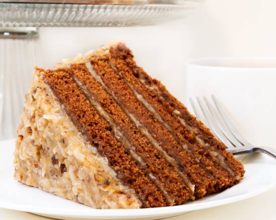 Order German Chocolate Cake food online from Chocolate Cake Spot store, San Francisco on bringmethat.com