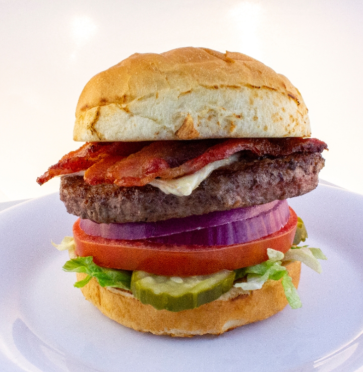 Order Bacon Cheeseburger food online from American Burger Co store, Charlotte on bringmethat.com
