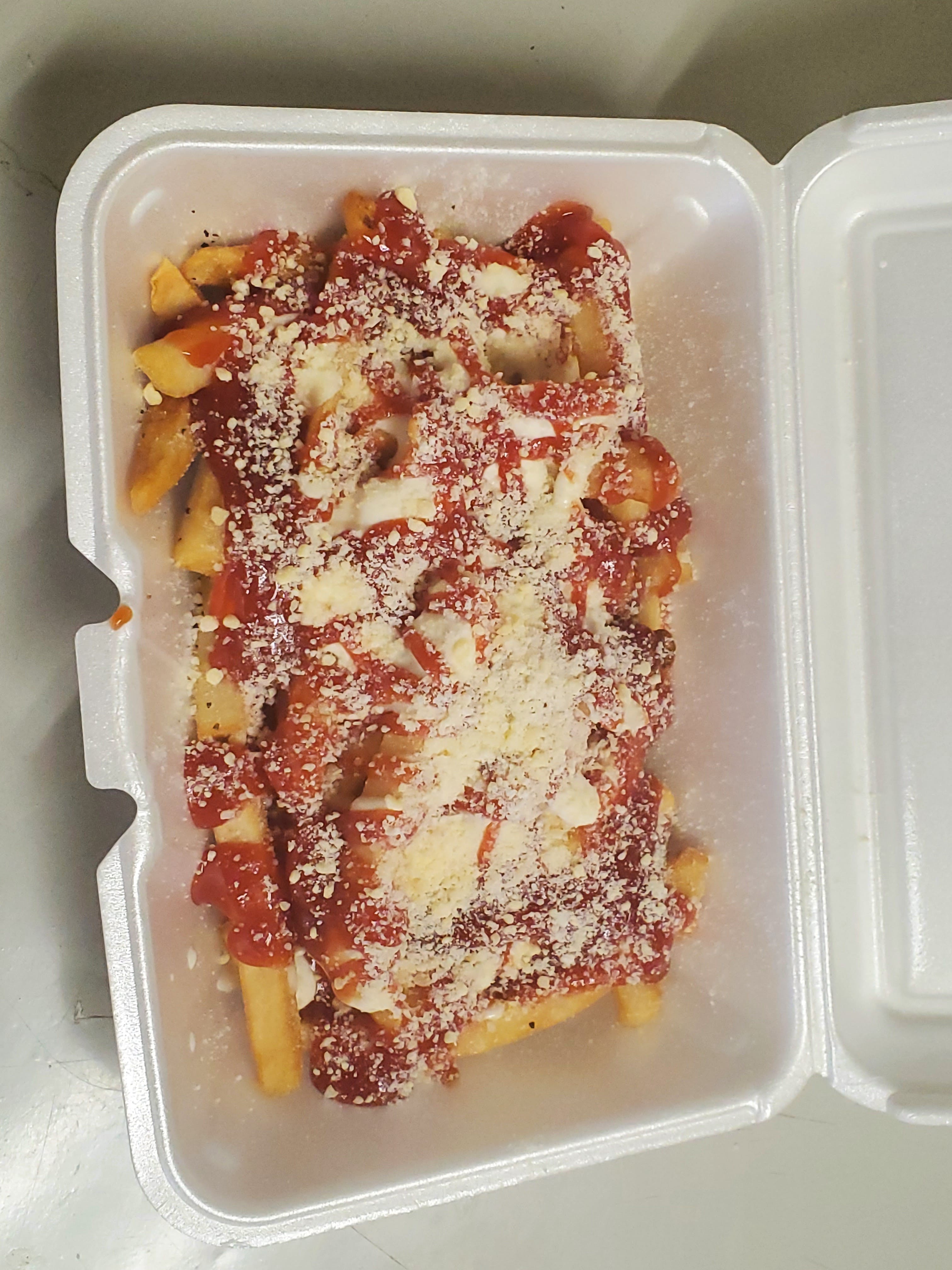 Order house special french fries - Frias food online from Philly Pizza Llc store, Newark on bringmethat.com