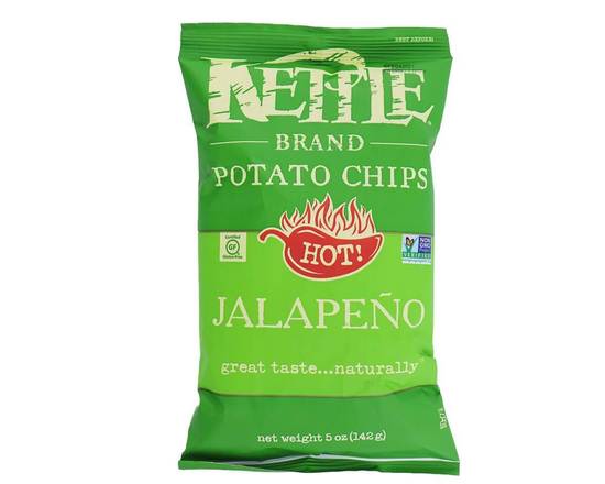 Order Kettle Jalapeno Chips food online from Fialkoff Kosher Pizza store, Lawrence on bringmethat.com