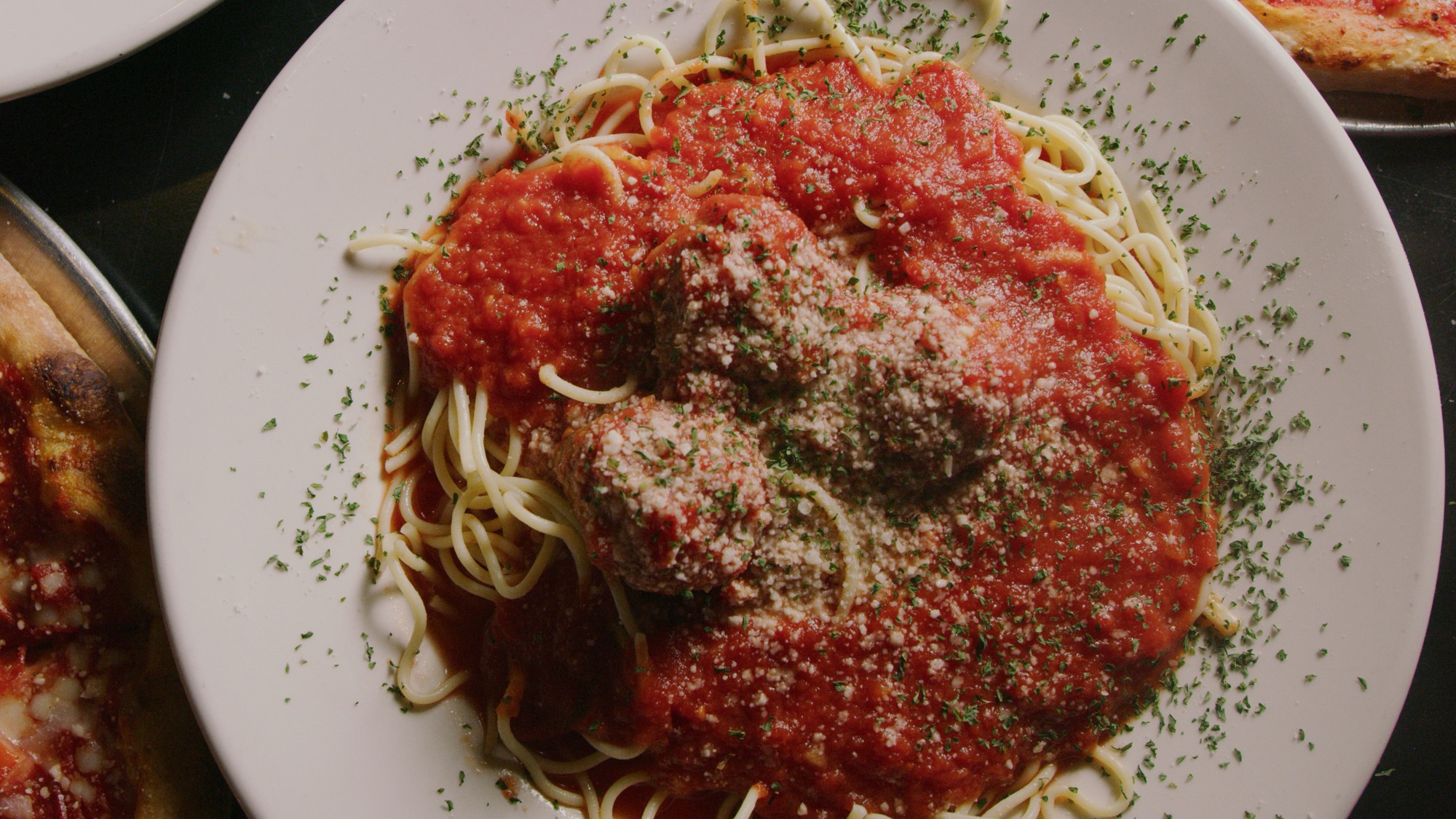 Order SPAGHETTI & MEATBALLS food online from Pisano's NY Style Pizzeria store, Kennesaw on bringmethat.com