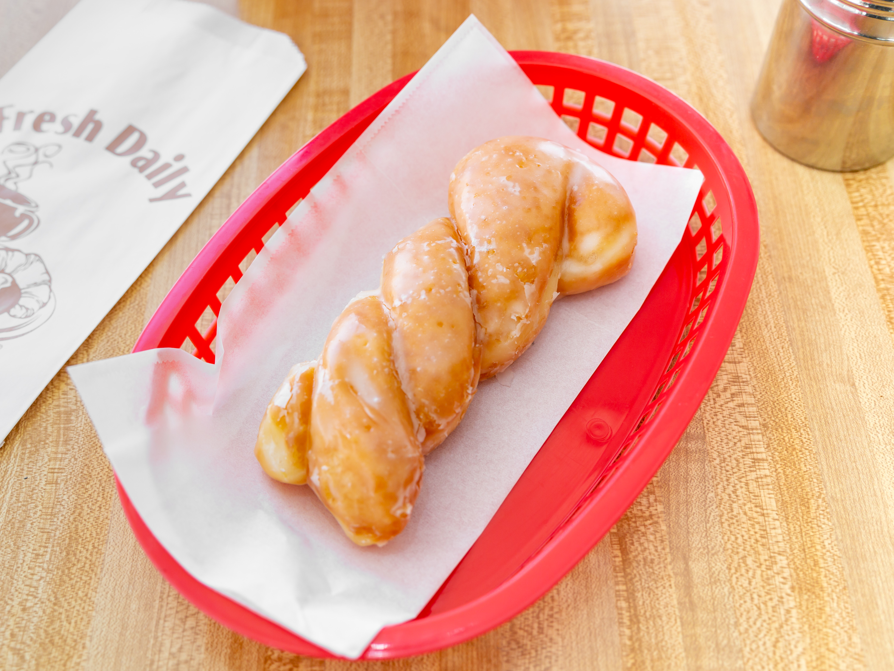 Order Glazed Twist food online from Best Donuts store, Los Angeles on bringmethat.com