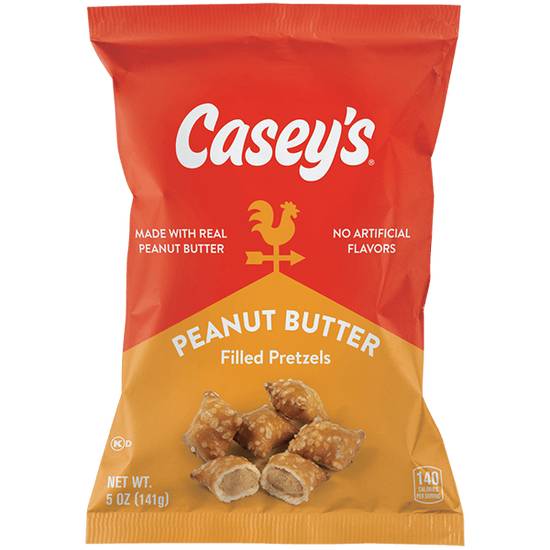 Order Casey's Peanut Butter Filled Pretzels 5oz food online from Casey store, Millstadt on bringmethat.com