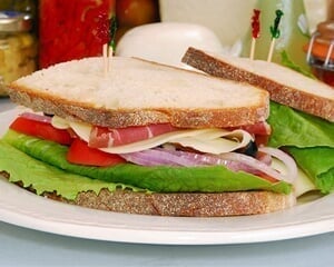 Order Chicken Salad Sandwich food online from Paul Restaurant store, Vancouver on bringmethat.com