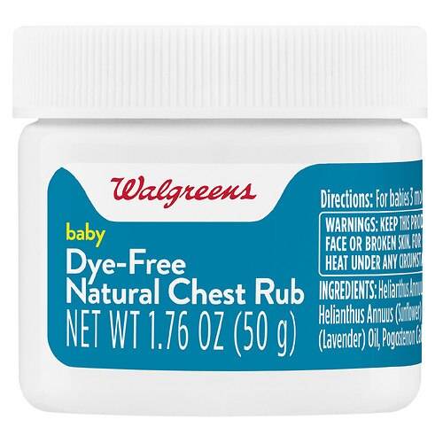 Order Walgreens Natural Baby Chest Rub - 1.76 oz food online from Walgreens store, Memphis on bringmethat.com
