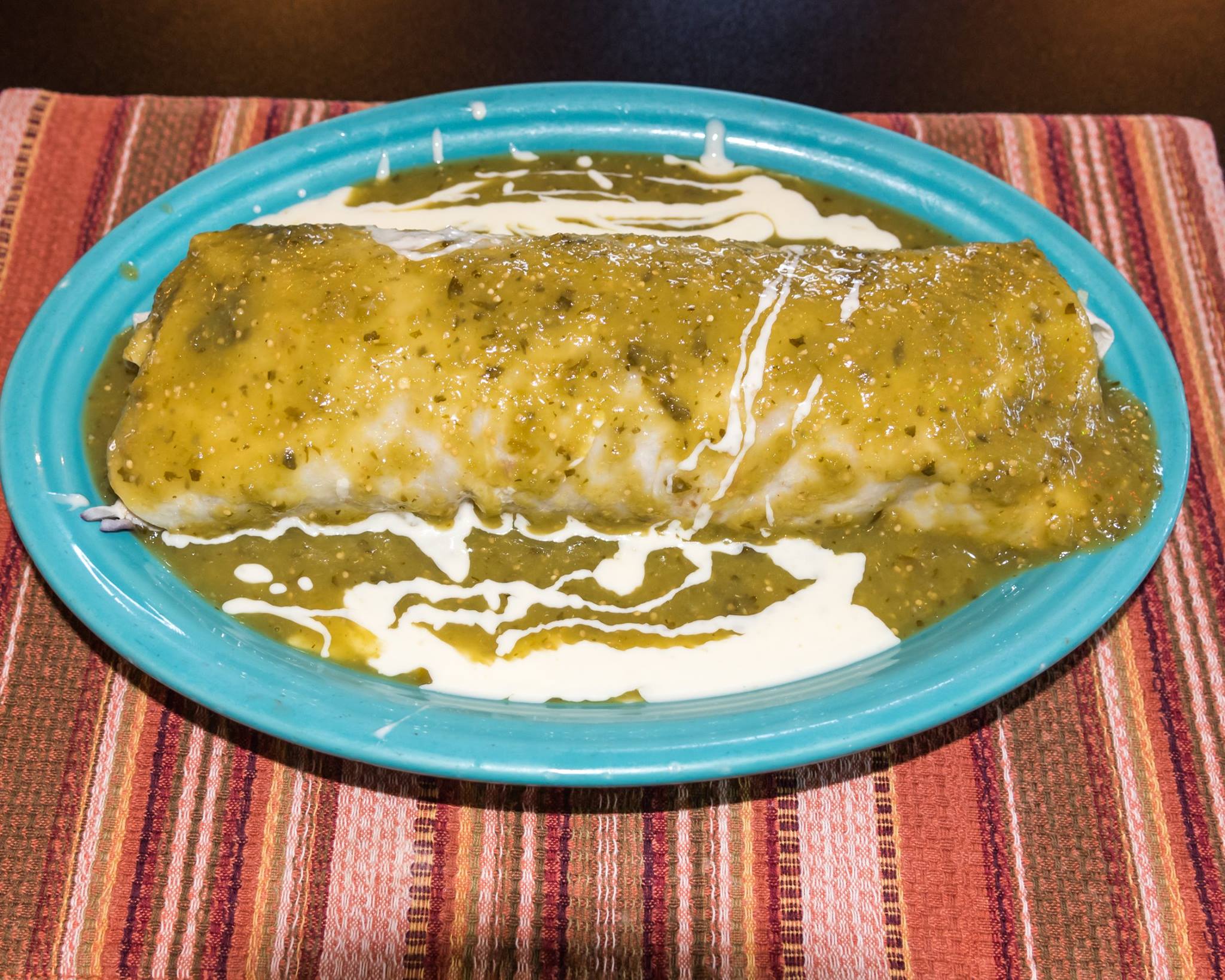 Order Loco Burrito food online from El Riacho Mexican Restaurant store, Fairborn on bringmethat.com