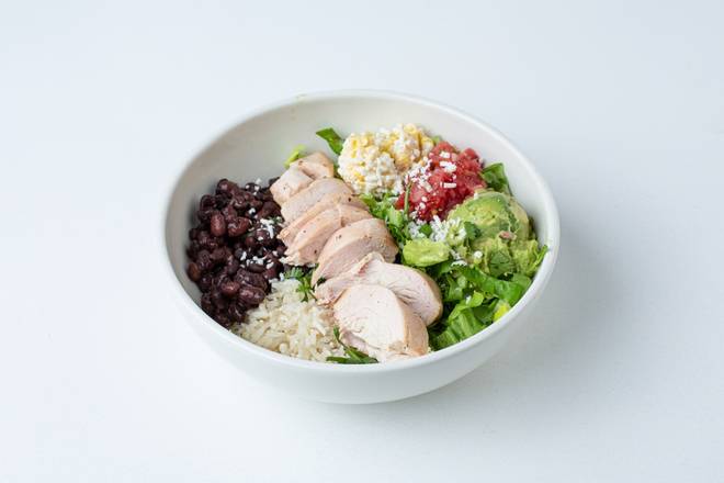 Order Burrito Bowl w/ Smoked Chicken food online from Little Donkey Mexican Restaurant | Homewood store, Birmingham on bringmethat.com