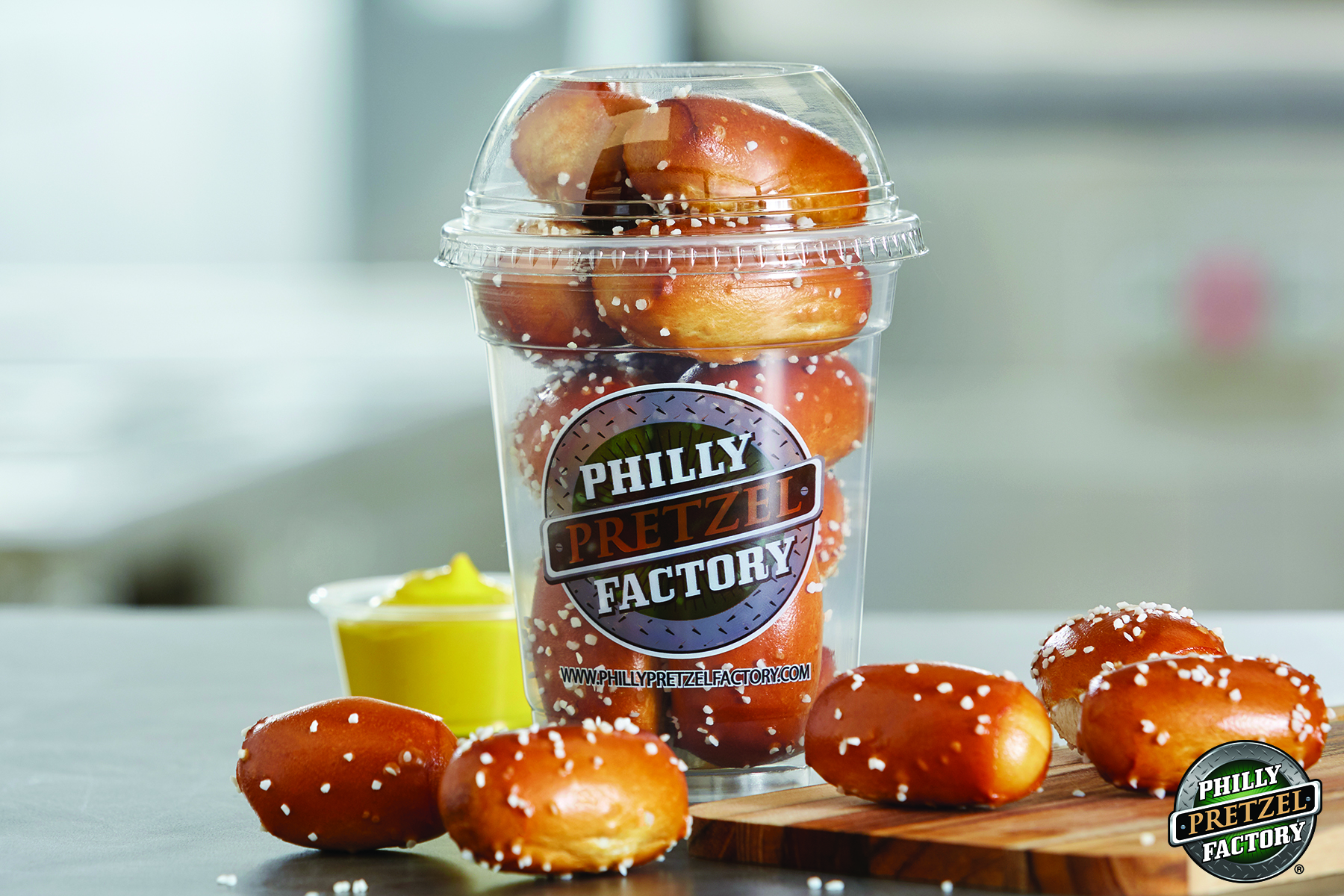 Order Rivet Shaker food online from Philly Pretzel Factory store, Williamstown on bringmethat.com