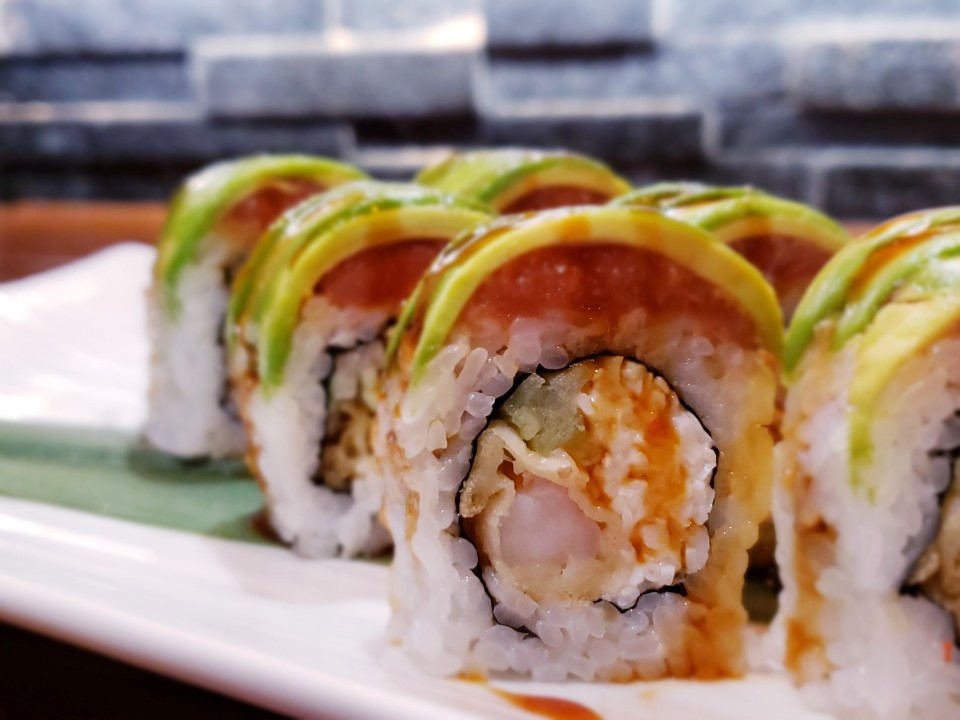 Order Little Sister Roll food online from Otay Sushi And Crab store, Chula Vista on bringmethat.com