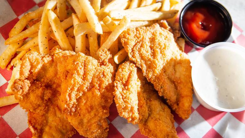 Order Chicken Tenders and Fries food online from Parry Pizzeria & Taphouse store, Greenwood Village on bringmethat.com