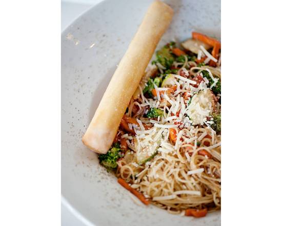 Order Capellini Primavera food online from Nothing But Noodles store, Huntsville on bringmethat.com