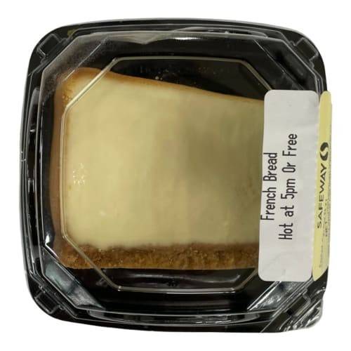 Order Cheesecake New York Style Colossal Slice (1 ct) food online from Safeway store, Rehoboth Beach on bringmethat.com