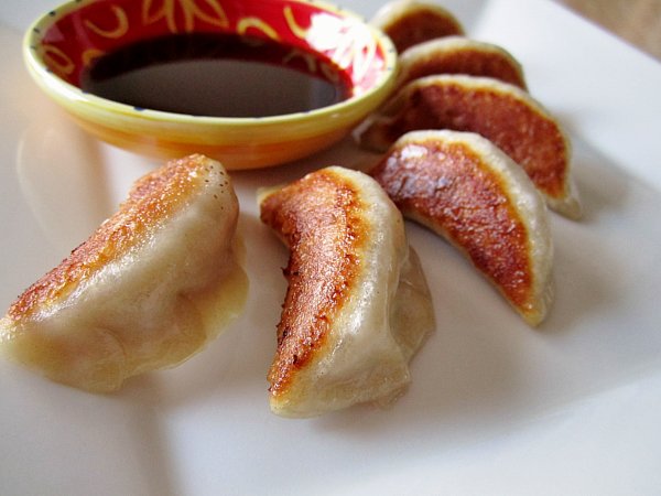 Order 9. Crispy Pan Fried Dumpling food online from China Express store, Arlington on bringmethat.com