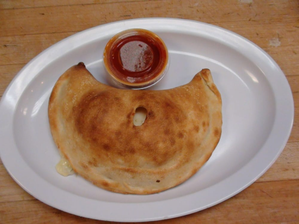 Order Plain Calzone food online from The Valley Pizza Restaurant store, Bensalem on bringmethat.com