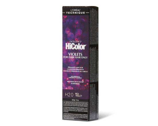 Order L'Oreal HiColor Permanent HairColor Violets: H20 RED VIOLET food online from iDa Beauty Supply Store store, Middletown on bringmethat.com