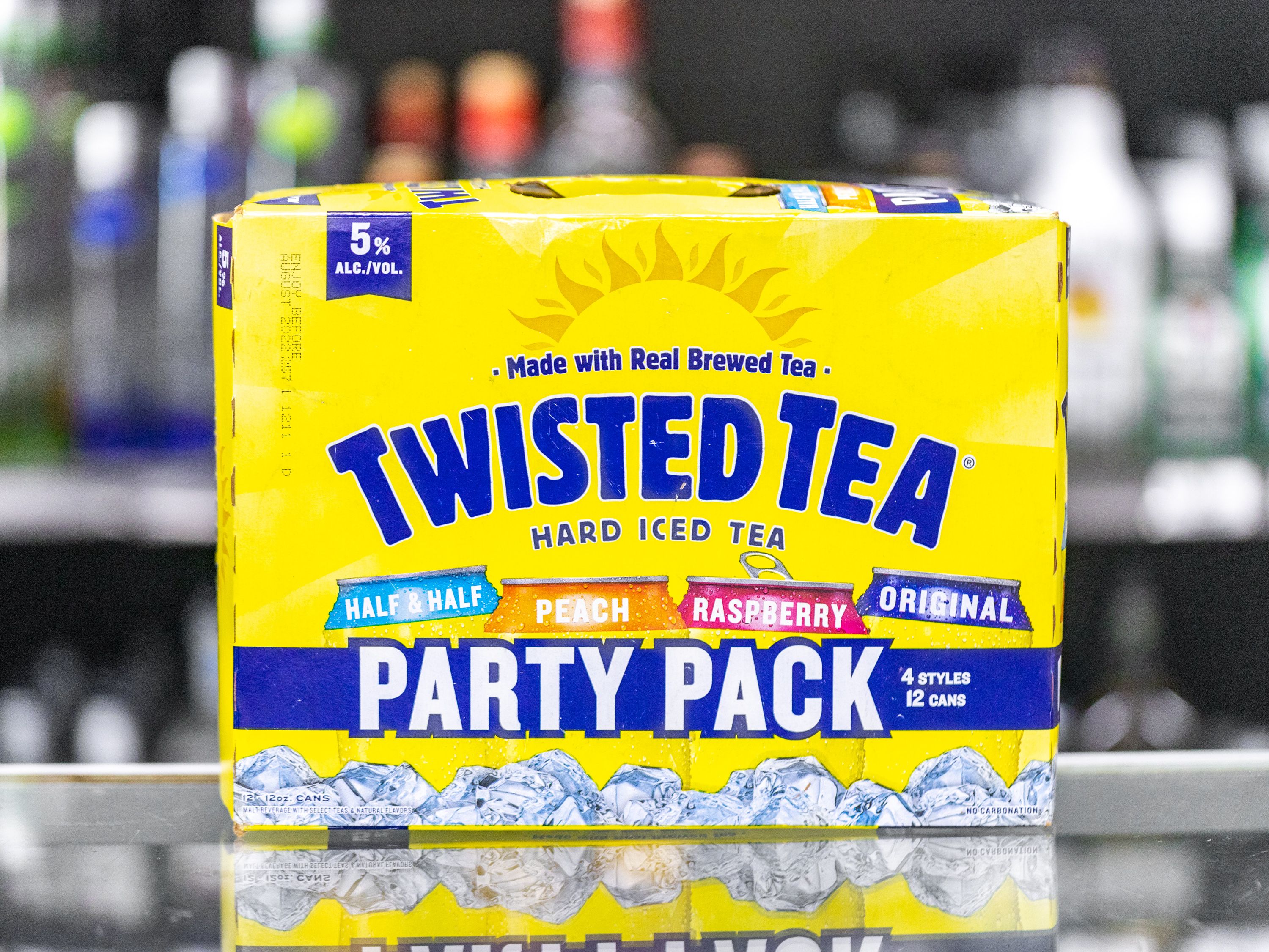 Order Twisted Tea Hard Iced Tea Party Pack  food online from Eagle Liquor Beer & Wine Market store, Los Angeles on bringmethat.com