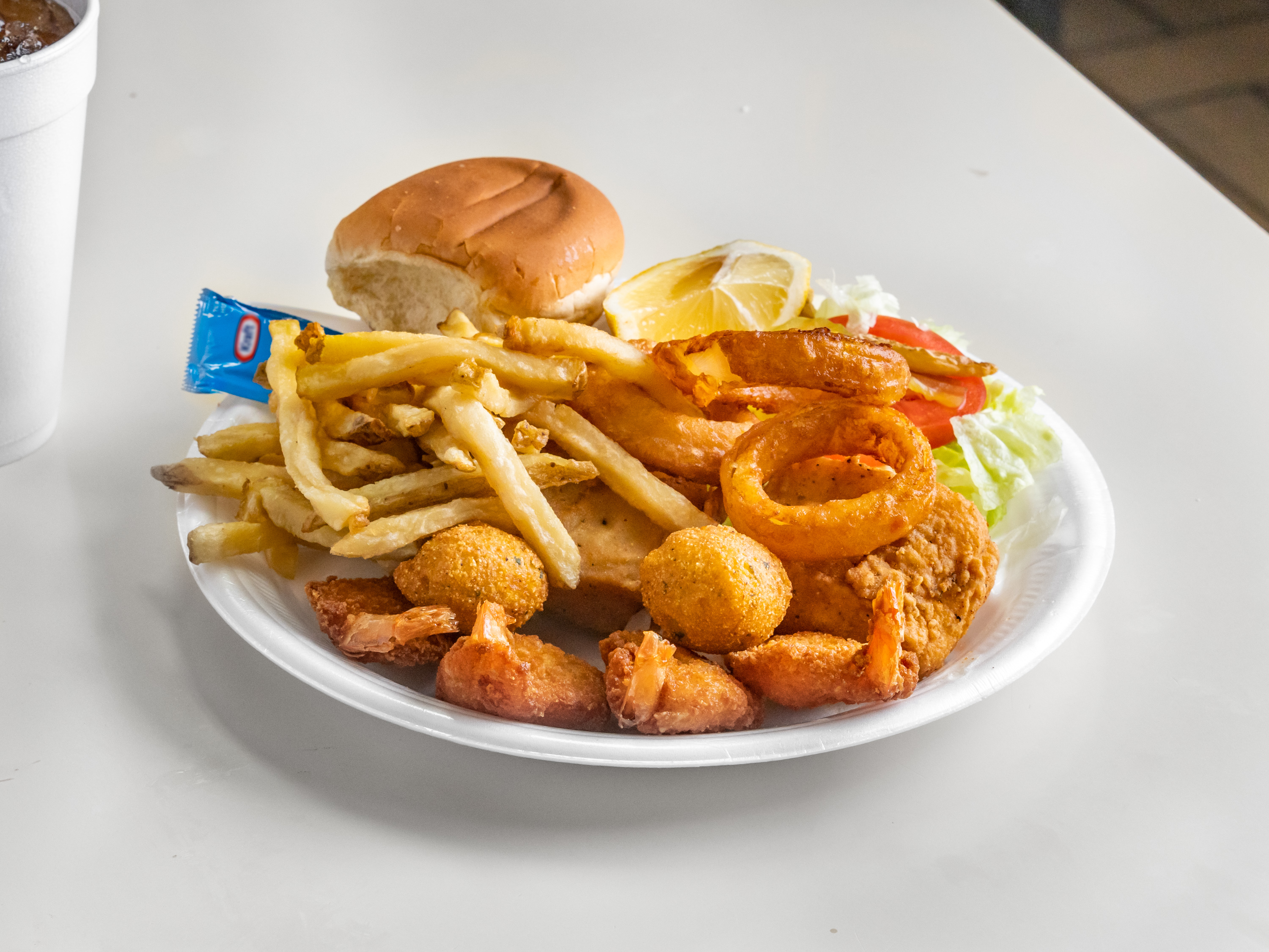 Order Fish and Shrimp food online from Starlite Burger store, McAllen on bringmethat.com