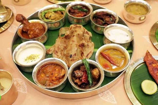 Order Non-vegetarian thali food online from Baisakhi Dhaba store, Johnson City on bringmethat.com