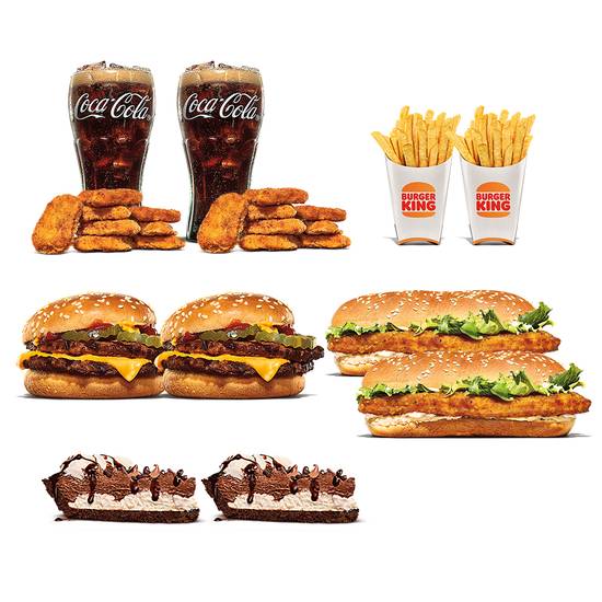 Order Family Bundle Crown food online from Burger King store, Butler on bringmethat.com