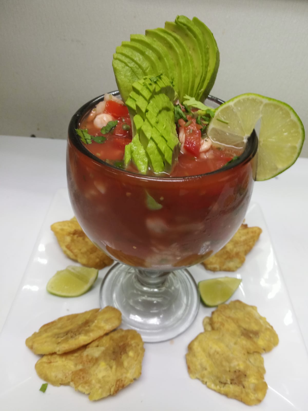 Order Ceviches Camarones food online from Sabor Latino store, Trenton on bringmethat.com