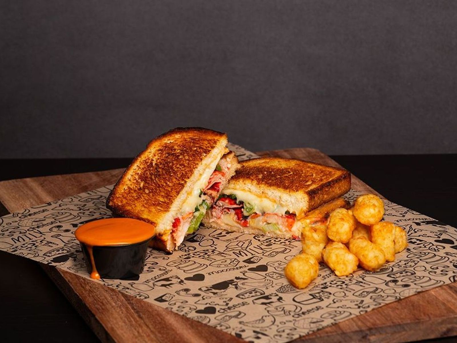 Order Lobster Grilled Cheese food online from I Heart Mac & Cheese store, Deer Park on bringmethat.com