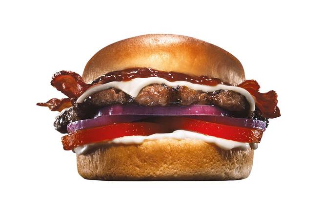 Order A1 Steakhouse Angus Thickburger® food online from Hardee store, Sioux Falls on bringmethat.com