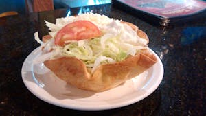 Order 124. Taco Salad food online from La Tolteca store, Williamsburg on bringmethat.com